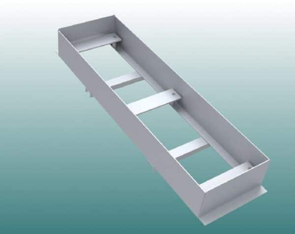 Verstelbaar Aluminium Grondraam voor ver-hinkstapbalk