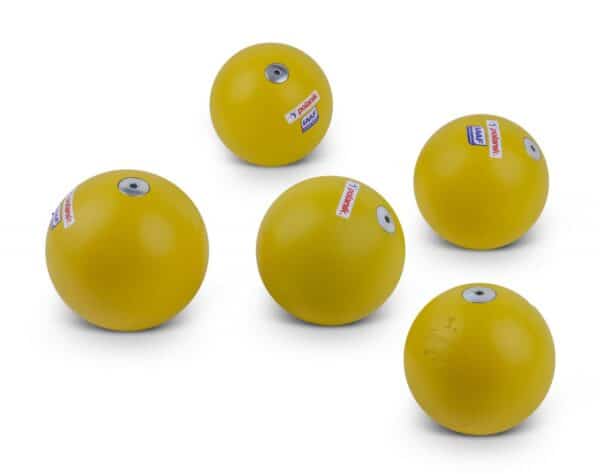 Polanik Turned competitie stalen kogel gepoedercoat