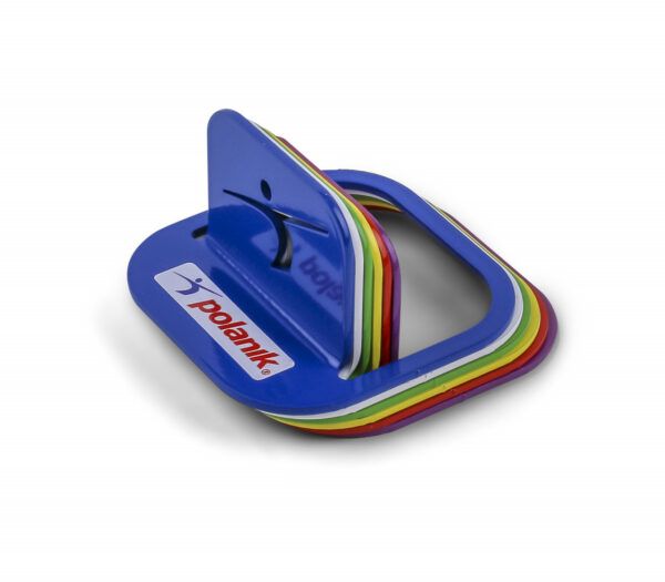 Polanik aanloop markeringsbordjes