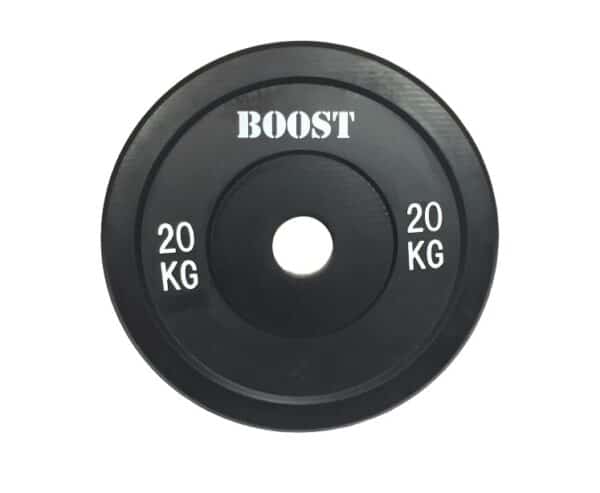 BOOST Rubber Olympische Training Plate Zwart