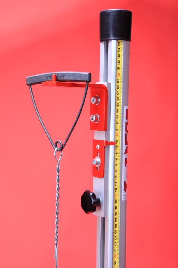 Polanik meetinstrument kogelslingeren