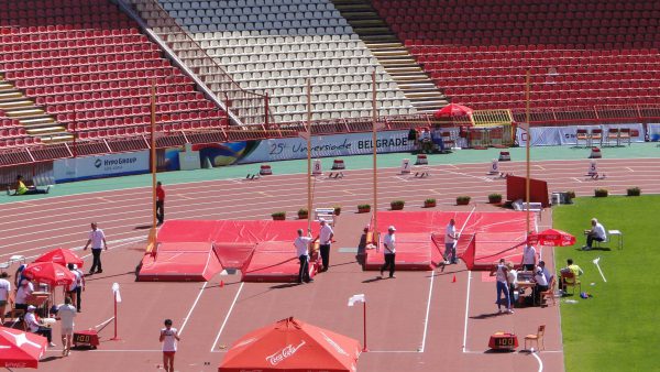 Polanik Multi Cube landingsmat polsstokhoogspringen