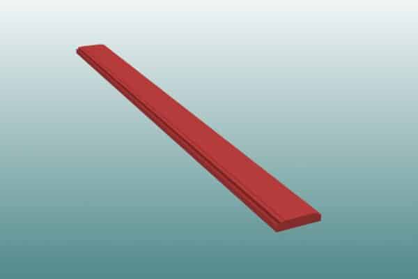 Plasticine controle-strook ver-hinkstapbalk