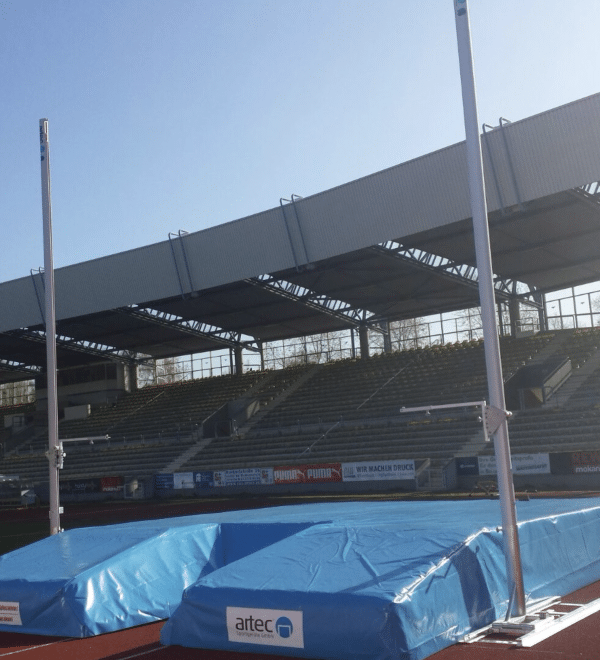 Aluminium polsstok competitie staander