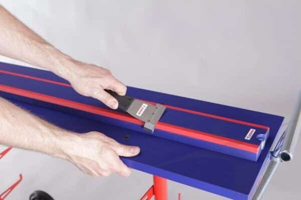 Polanik wagen voor plasticine stroken