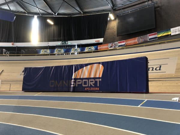 Polanik stop mat voor sprint