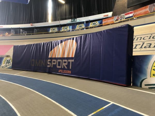 Polanik stop mat voor sprint