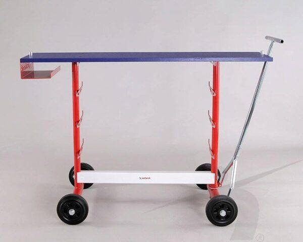 Polanik wagen voor plasticine stroken