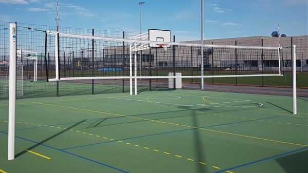 Volleybal palen openbare ruimte