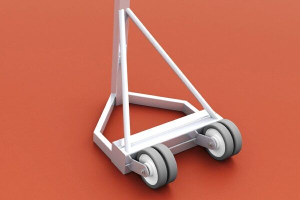 Mobiele volleybal palen