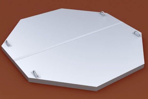 Aluminium afdekking discusring