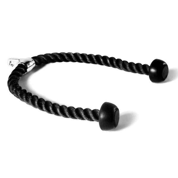 Cable Attachment Tricep rope (black)