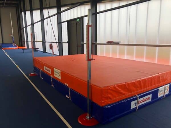 Kindvriendelijke 2-in-1 hoogspringmat