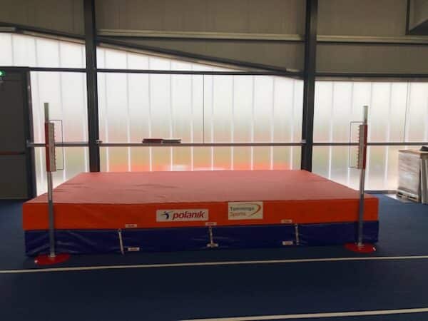 Kindvriendelijke 2-in-1 hoogspringmat