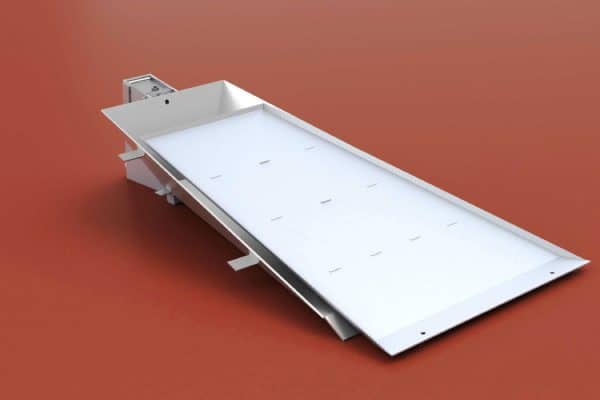 Polsstokhoog edelstaal insteekbak