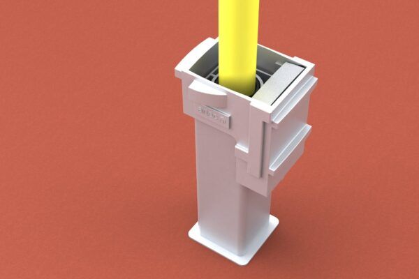 Artec corner vlag grondpot