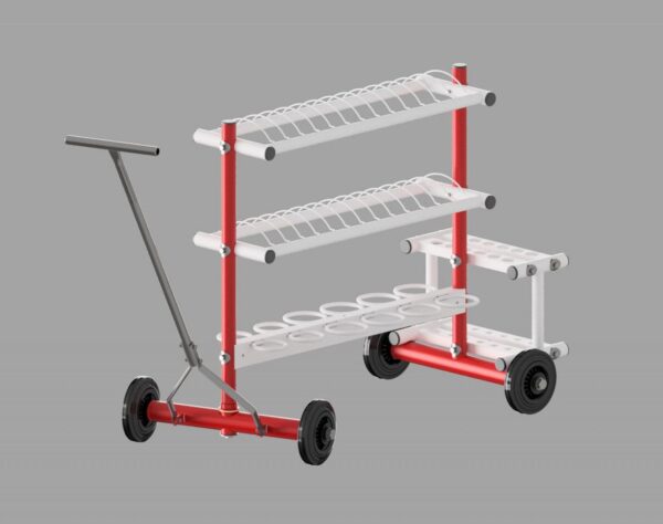 Polanik combi opbergrack