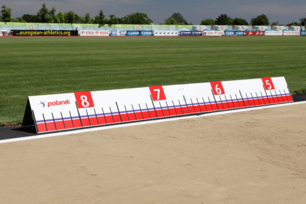 Polanik Aluminium afstandsmarkering ver- en hinkstapspringen