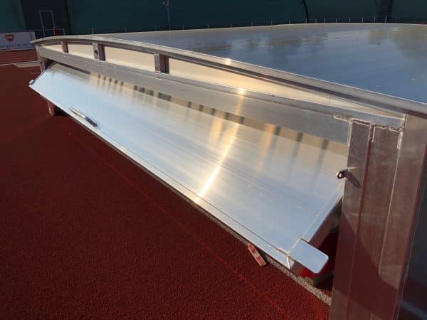 Aluminium hoogspring overkapping