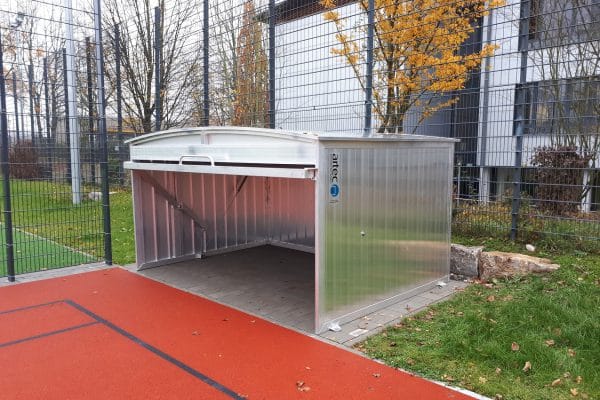 Aluminium opberggarage