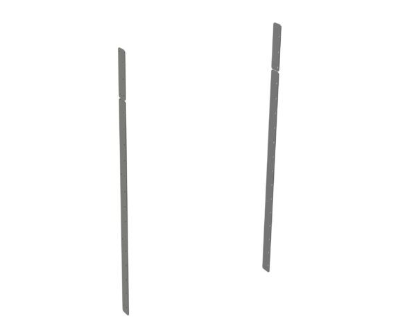 SR-4125 Functional Studio Storage Rail (Pair) Render 3