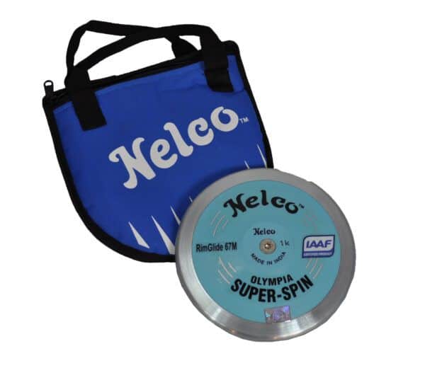 Nelco Discus Super Spin Olympia 1kg Rim Glide 67m IAAF Cert