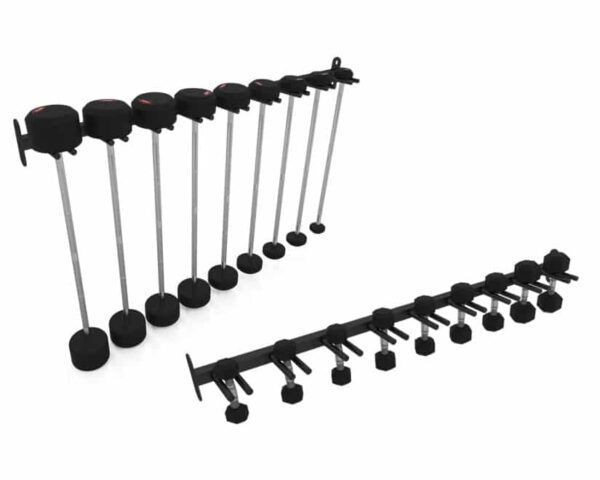 Exigo Vertical Barbell / Dumbbell Rail