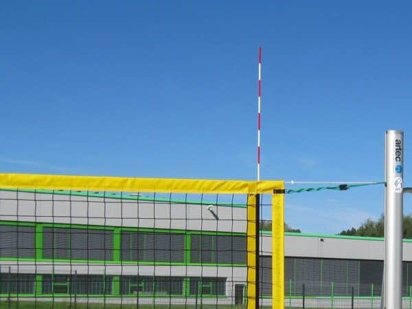 Antennes voor beachvolleybal