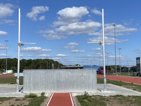 Aluminium polsstok vaste competitie staander