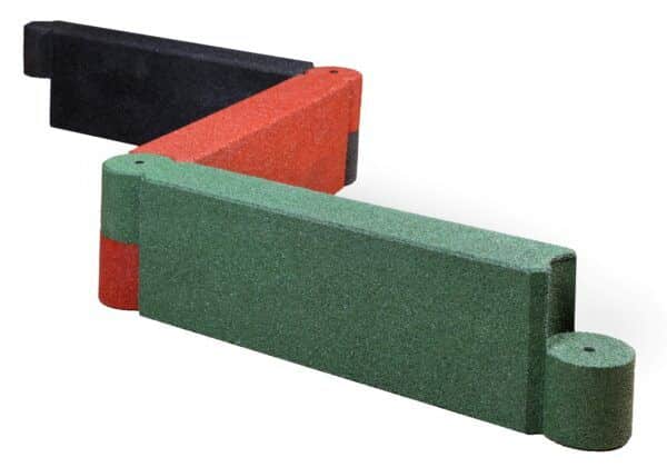 Rubber (gerecycled) zandbakprofiel