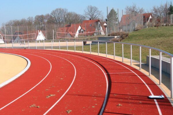 Gebogen barrièrebalk