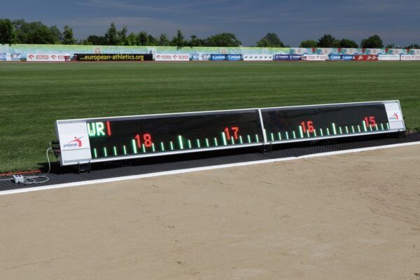Polanik LED afstandmarkeringsbord ver-hinkstapspringen