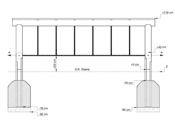 Safaripark, kettingloopbrug
