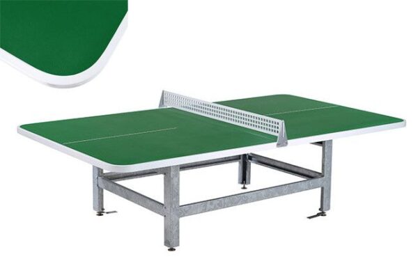 Tafeltennistafel met metalen voet