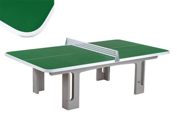 Tafeltennistafel met betonnen voet
