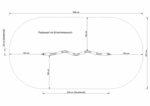 FunRun - slalombrug