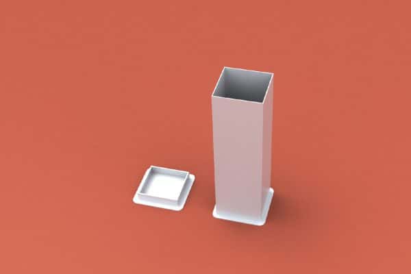 Grondpot standaard 150x150mm