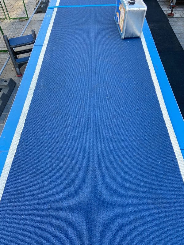 Mobiele aanloop polsstokhoogspringen en/of verspringen