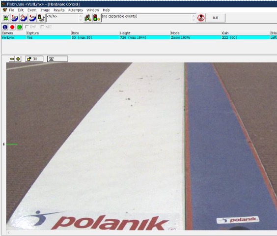 Verspring detectie camera inclusief software
