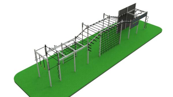 Obstacle and ninja training multi-rig