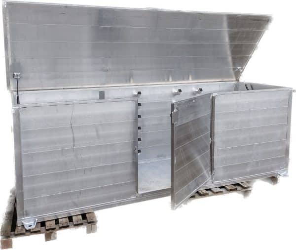 Outdoor opbergkist voor kleine materialen