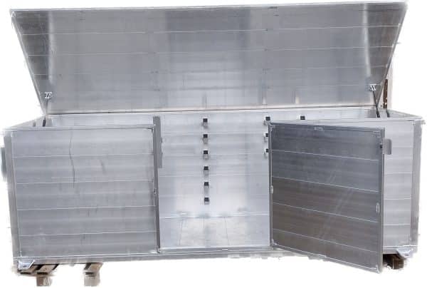 Outdoor opbergkist voor kleine materialen