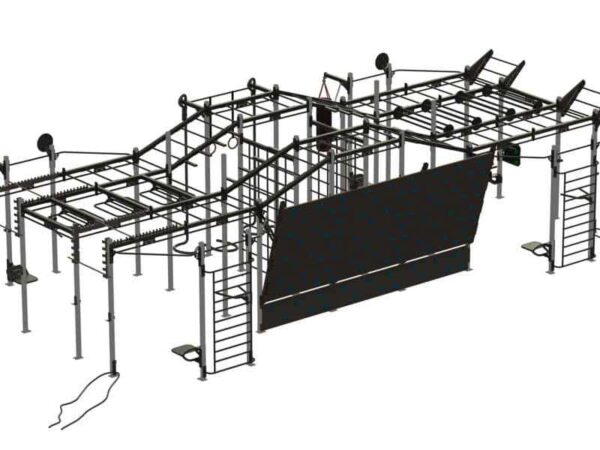 Obstacle and ninja training multi rig
