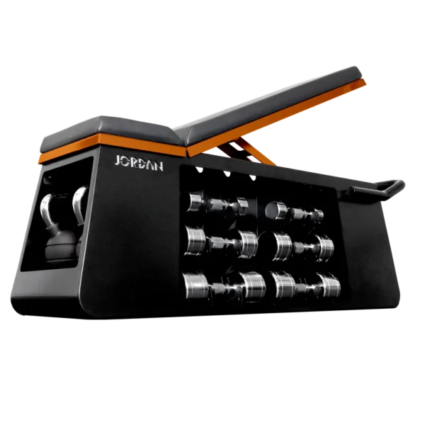 HIT verstelbare fitnessbank met opslag