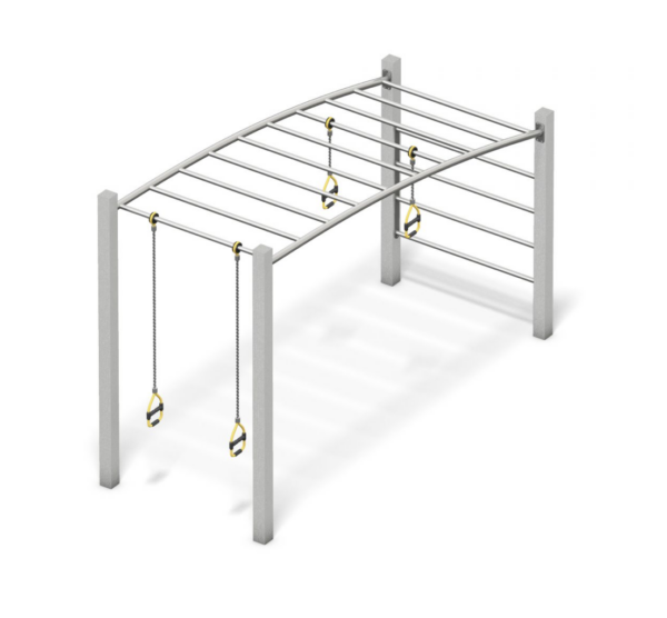 Suspension monkey bars