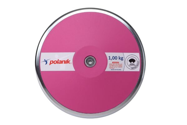 Polanik competitie kunststof discus pink