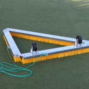 Driehoekbezem 150cm hard